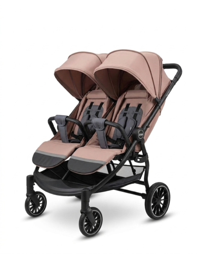 עגלת תאומים DOUBLE TOGETHER T1-T2  צבע:בז'