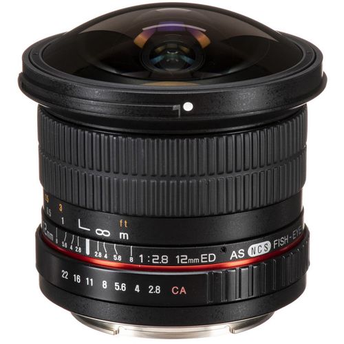 עדשה Samyang 12mm f/2.8 ED AS NCS Fisheye Canon EF