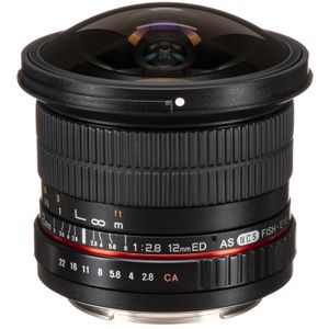 עדשה Samyang 12mm f/2.8 ED AS NCS Fisheye Canon EF