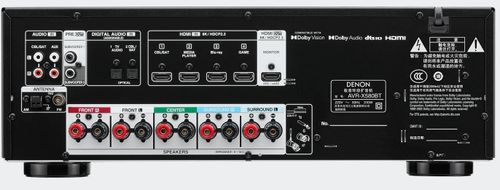 רסיבר קולנוע ביתי DENON AVRX580BT