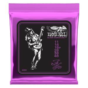 סט מיתרים לגיטרה חשמלית Ernie Ball 2200 Slash Signature Strings 11-48