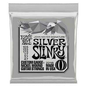 סט מיתרים לגיטרה חשמלית Ernie Ball 2218 John Mayer Silver Slinky Nickel
