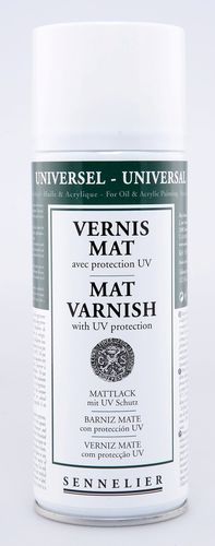 ספריי ורניש Universal מט 400 מ
