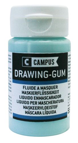 נוזל מיסוך – דרווינג-גאם Masking Fluid 55ML CAMPUS