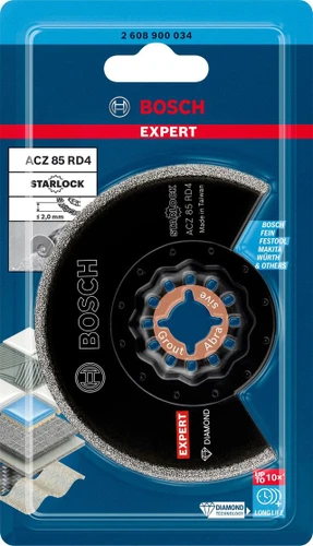 להב מסור חצי עגול יהלום BOSCH ACZ 85 RD4 Diamond