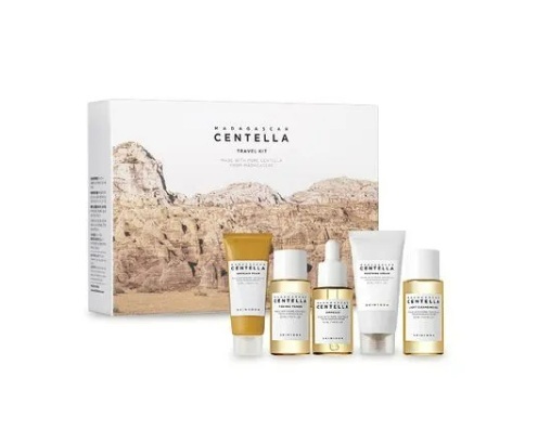 סנטלה מארז נסיעות SKIN 1004 Centella Travel kit  30*5 ml 
