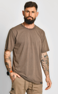 חולצת WASHED SOLID T-SHIRT