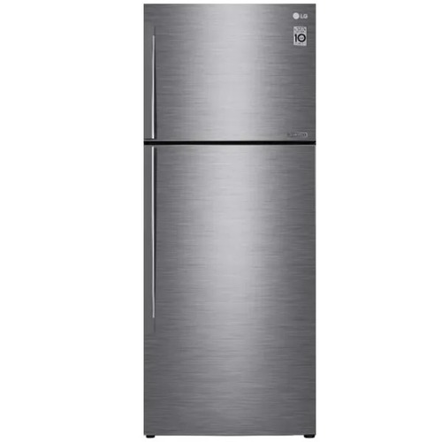 מקרר מקפיא עליון 438 ליטר דגם LG GR-B486IVSU נירוסטה מוברשת