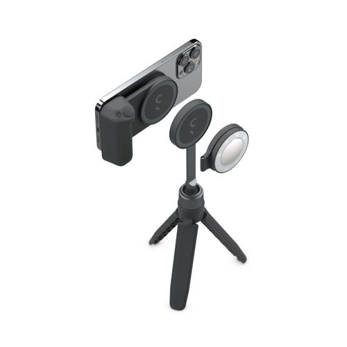 Shiftcam SnapGrip Creator Kit Midnight אחיזה מגנטית חכמה לסמארטפון + ערכת אביזרים לצילום מקצועי