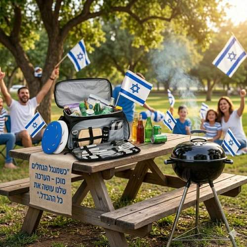סט BBQ בתיק