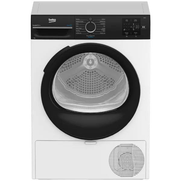 מייבש כביסה 9 ק"ג Heat Pump דגם BM3T4935W בקו BEKO