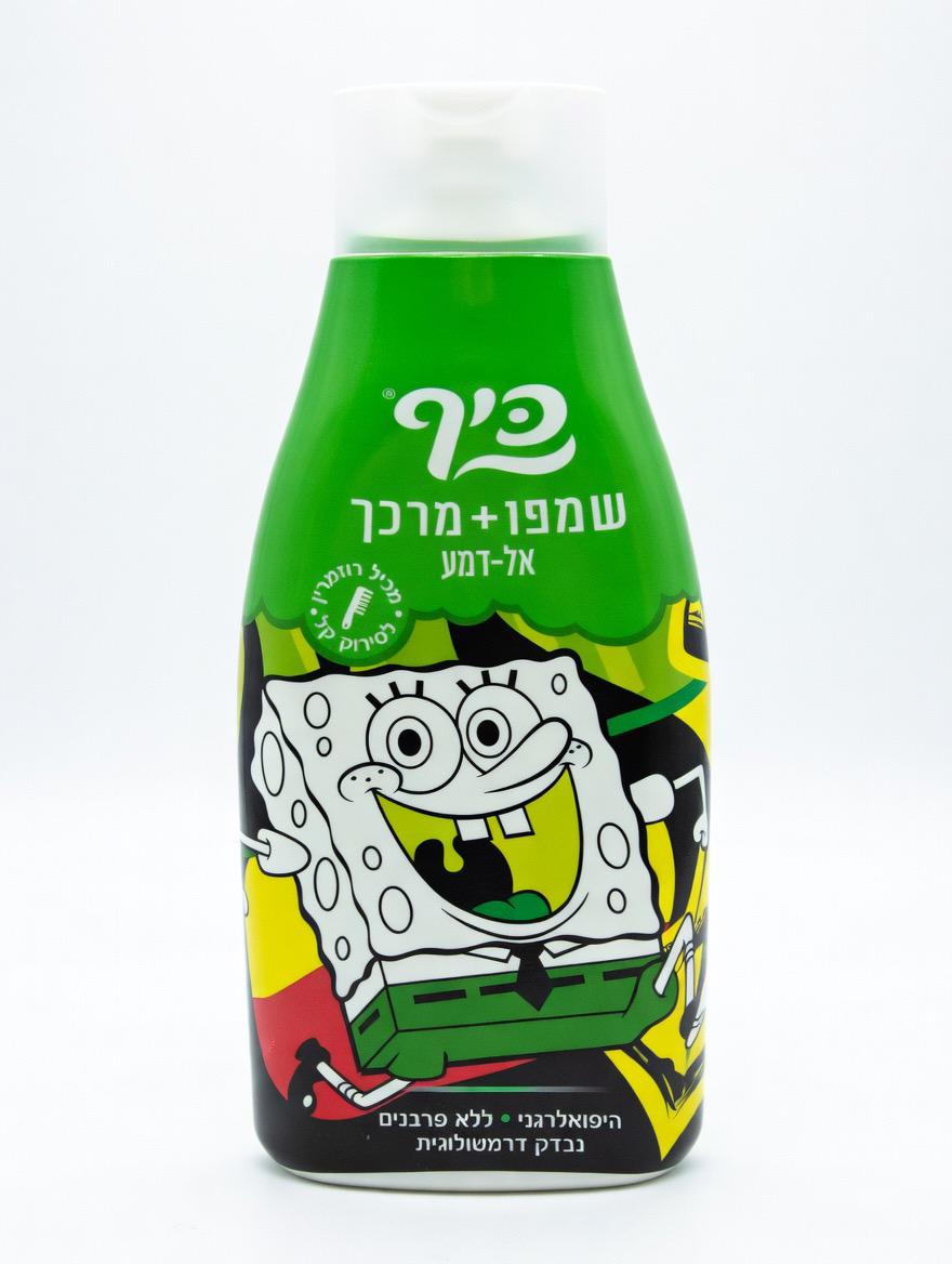 בוב ספוג שמפו ומרכך אל דמע | 750 מ"ל
