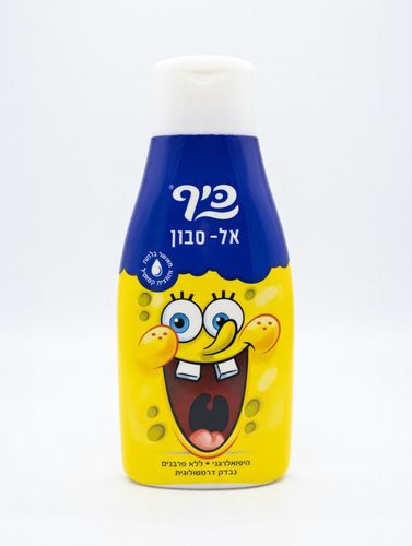 בובספוג אל-סבון לילדים היפואלרגני | 750 מ״ל 