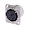NC6FD-L-1 נקבה לפאנל  XLR