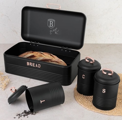 סט קופסאות אחסון מעוצבות Berlinger Haus Black Rose Edition BH6753