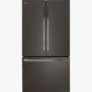 מקרר 3 דלתות מקפיא תחתון 750 ליטר LG GR-B278SE עם התקן שבת מובנה - גימור נירוסטה מושחרת