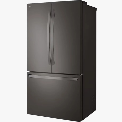 מקרר 3 דלתות מקפיא תחתון 750 ליטר LG GR-B278SE עם התקן שבת מובנה - גימור נירוסטה מושחרת