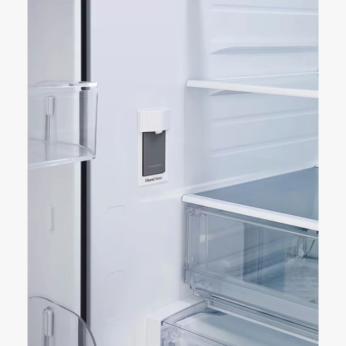 מקרר 3 דלתות מקפיא תחתון 750 ליטר LG GR-B278SE עם התקן שבת מובנה - גימור נירוסטה מושחרת