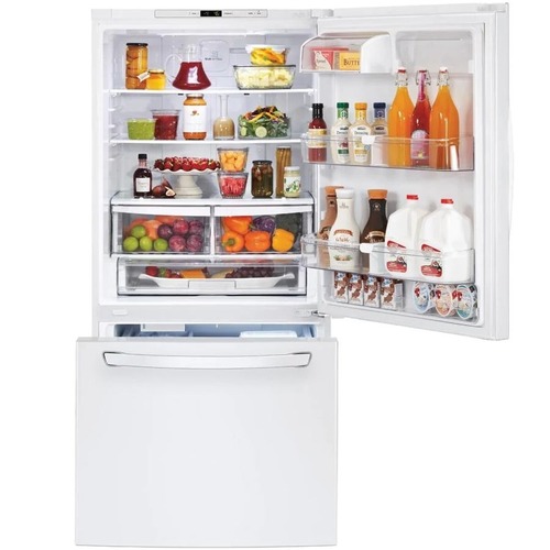 מקרר מקפיא תחתון LG אל ג’י GM-859RWCE לבן