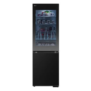 מקרר מקפיא תחתון 349 ליטר דגם LG R-2B394BINS נירוסטה מושחרת