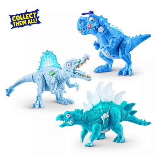 דמות דינוזאור Smashers Jurassic Light Up Ice Age – ביצת הפתעה קפואה וזוהרת