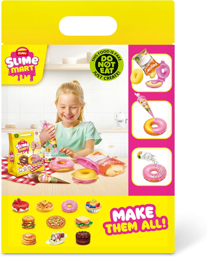 ערכת סליים Mart – דונאטס ריאליסטיים עם זיגוג וסוכריות
