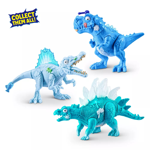 דמות דינוזאור Smashers Jurassic Light Up Ice Age – ביצת הפתעה קפואה וזוהרת