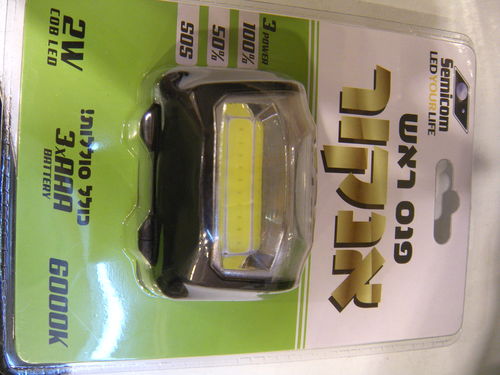 פנס ראש לד 'אנקור' 2W SM7002