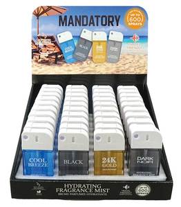 Body Spray, Mandatory, 1.5 oz.