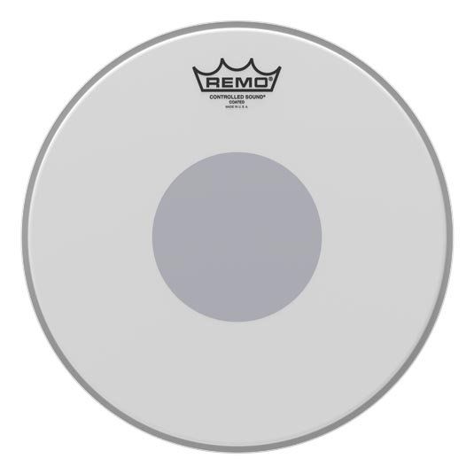 Remo Controlled Sound 12" Coated Black Dot