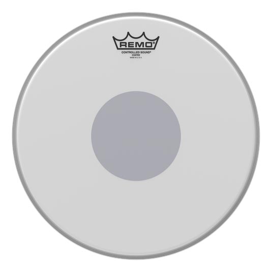 Remo Controlled Sound 13" Coated Black Dot