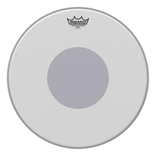 Remo Controlled Sound 16" Coated Black Dot