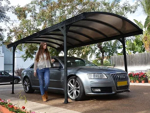 חניה לרכב Vitoria אפורה 2.9x5-הובלה חינם 702348 