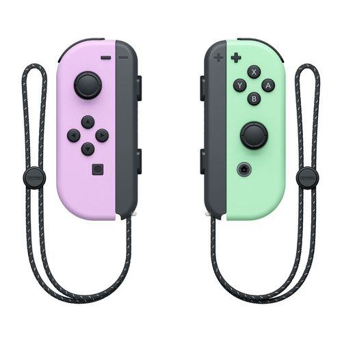 בקר אלחוטי לנינטנדו Joy-Con צבע סגול וירוק פסטל