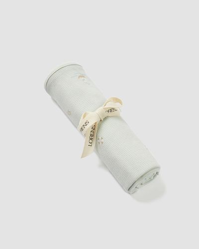 שמיכה מבד פיקה Boats | מנטה - 100% כותנה