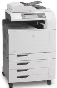 מדפסת לייזר HP LaserJet CM6040f  תצוגה 