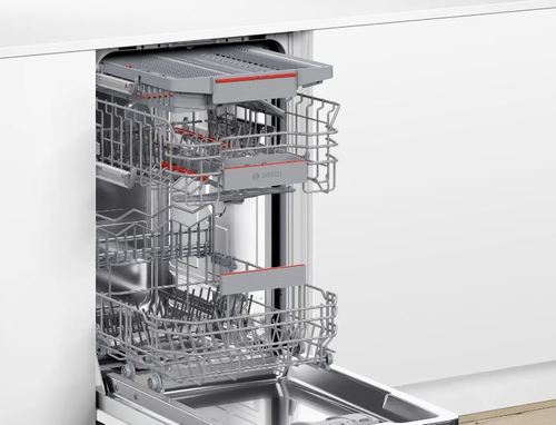 מדיח כלים ‏צר אינטגרלי מלא Bosch SPV4EMX24E בוש – מסדרה 4 כולל פתיחת דלת