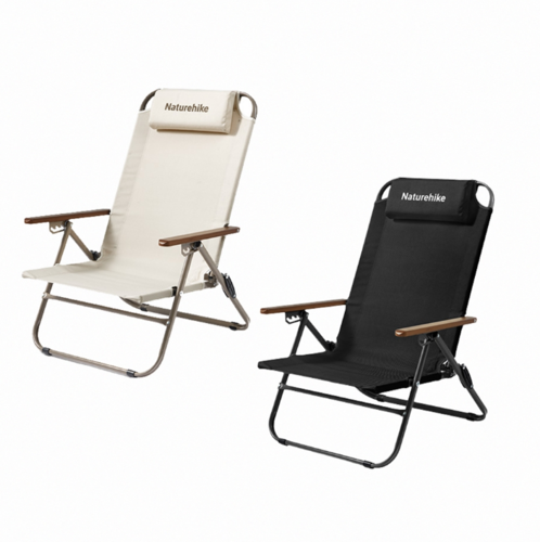 כסא מתקפל לים נמוך ולקמפינג 4 מצבים NATUREHIKE RECLINER Chair