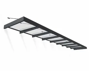 גגון SOPHIA XL אפור שקוף 1.4x8.5 הובלה חינם 707293