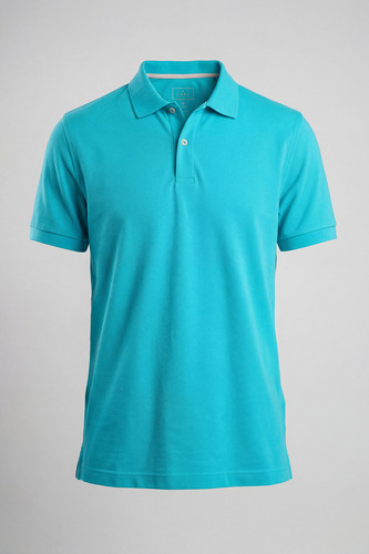 חולצת פולו טורקיז NON IRON