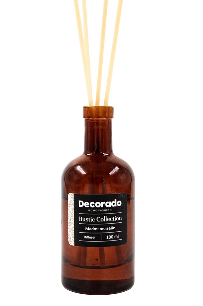 מקלות מפיצי ריח - VANILLA PINK PEPPER 100 ml דגם RUSTIC