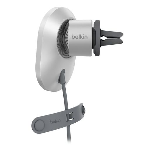 מטען מגנטי אלחוטי לרכב Belkin עם Qi2 15W – תואם MagSafe ואייפון