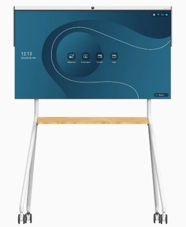 מסך מגע אינטראקטיבי 55 אינץ FunTech UHD 4K עם מצלמת AI ורמקולים מובנים – סדרת Innex CM