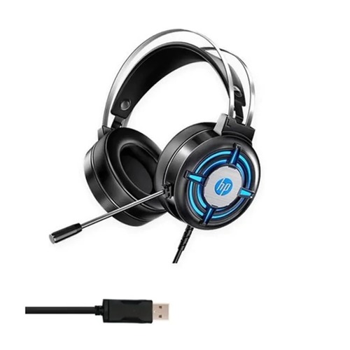 אוזניות גיימינג קשת HP H120 USB