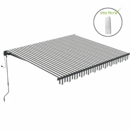 סוכך חשמלי עם שלט 295X200 דגם אלקטריק Garden Top