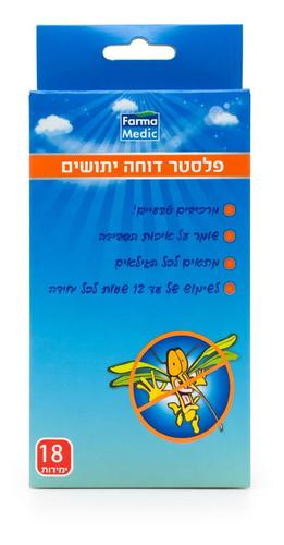 פלסטרים דוחי יתושים | 18 יח׳
