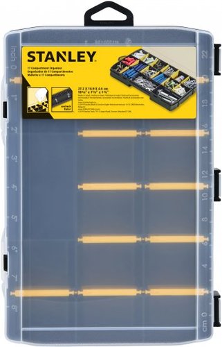 אורגנייזר 17 תאים, 1.8 ליטר, 28×19.5×4.5 ס״מ STANLEY | דגם 8-16-801