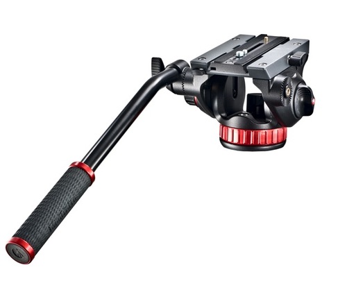 ראש חצובה Manfrotto MVH 502ah
