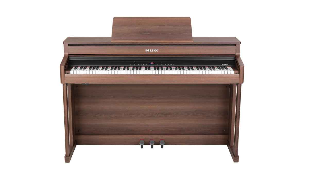 פסנתר חשמלי בצבע NUX NCK-430 ROSEWOOD