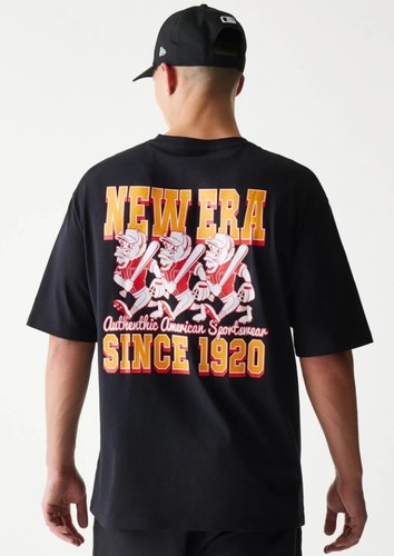 חולצת ניו ארה New Era Baseball Cows Character Oversized T-Shirt | גברים